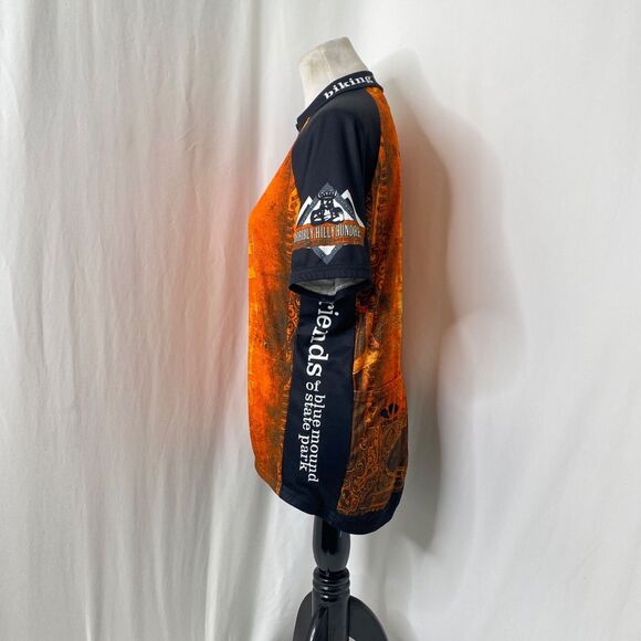 Men’s Medium Cycling Jersey Voler Horribly Hilly Hundreds 3 Quarter Zip - Picture 5 of 11